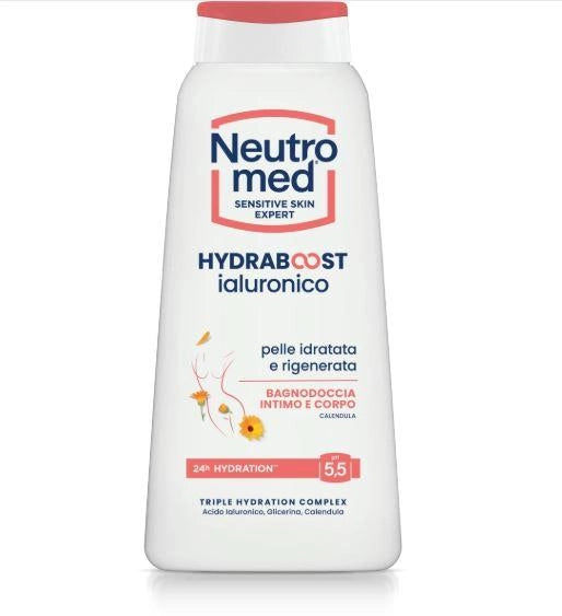 NEUTROMED BAGNODOCCIA HYDRABOOST IALURONICO INTIMO E CORPO 600 ML FRAGRANZA CALENDULA