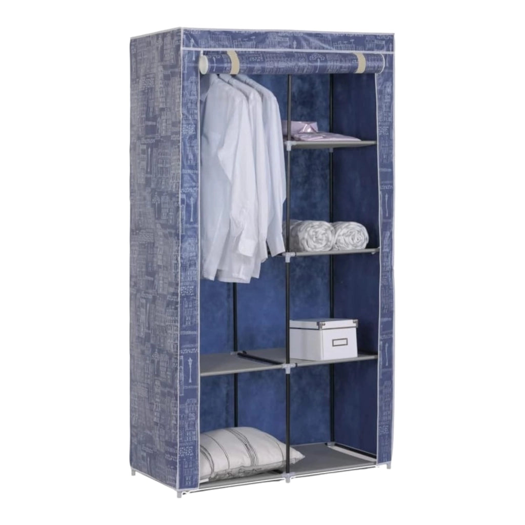 ARMADIO GUARDAROBA CITY cm. 88X46X169H