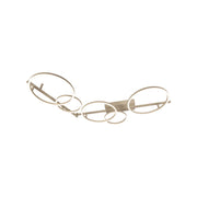 Lampada da soffitto NICOLA 2 ring LED taupe Lucide