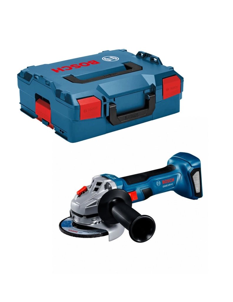 Smerigliatrice Angolare BOSCH GWS 18V-8 125mm (Solo corpo + L-Boxx 136)