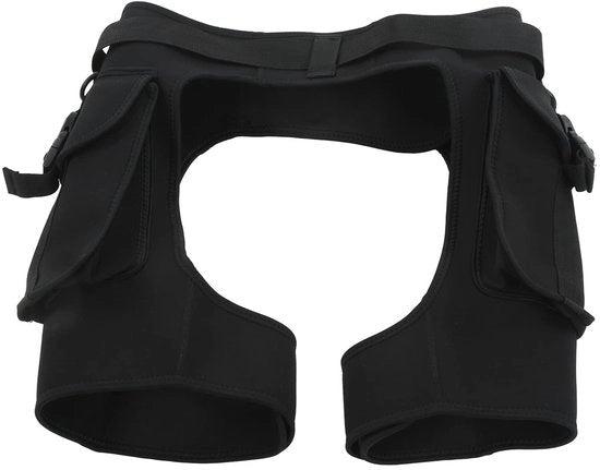 Costumi da bagno in neoprene 2,5 mm - velociamente idrorepellenti - cintura regolabile - due tasche laterali grandi - immersione tecnica - uomo - pantaloncini da bagno da immersione