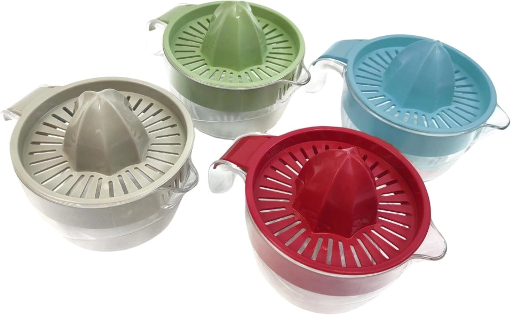 1 Pezzo Spremiagrumi Manuale in Plastica Tulipano 4 Colori