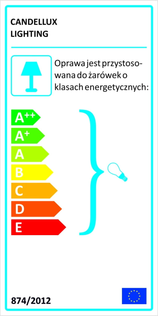 Candellux TAI lampada a sospensione carta arancione Ø30 E27