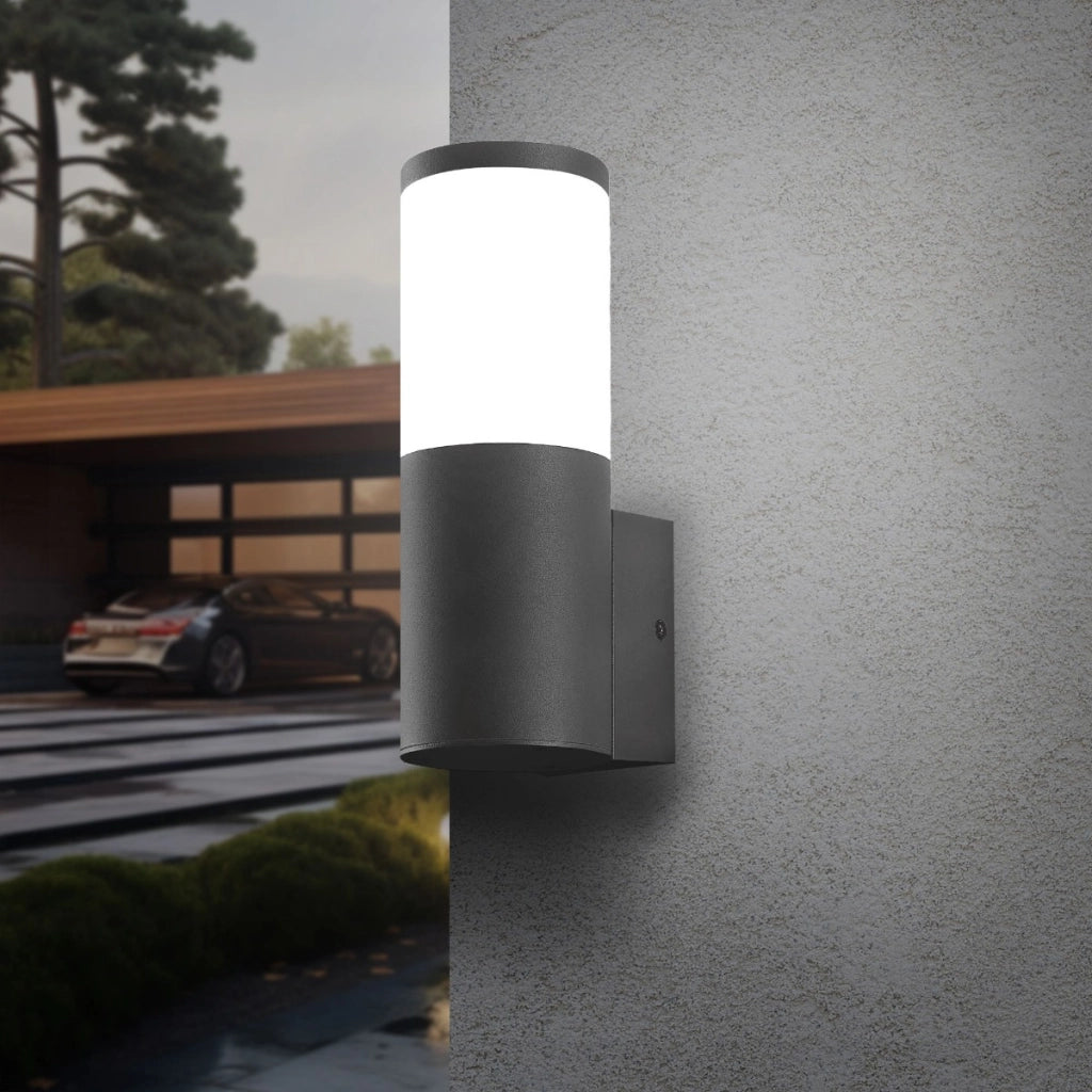 Applique esterno architettonico nero GU10 IP54 Videx AR090