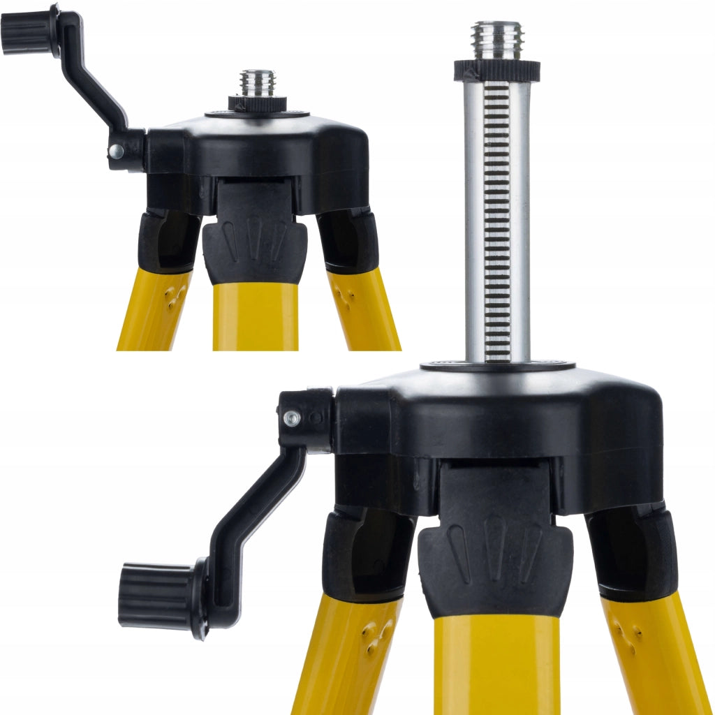 Stativo Regolabile 43-120 cm per Livella Laser Rosfix – Set con Adattatori 5/8” e 1/4” | Costruzione Stabile e Leggera