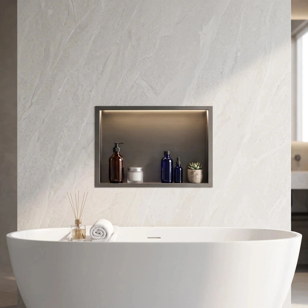 Mensola Bagno Led 30x45 Titan
