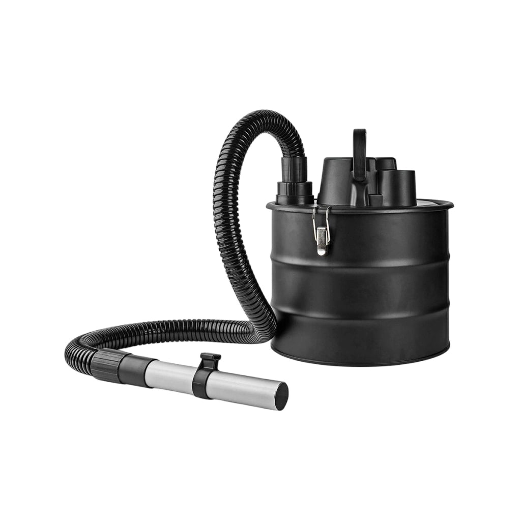 Aspiracenere 18L 800W con Filtro HEPA e Tubo Flessibile Nero Nedis