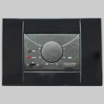 TERMOSTATO AMBIENTE AD INCASSO  DIN 503     IMIT CONTROL SYSTEM
