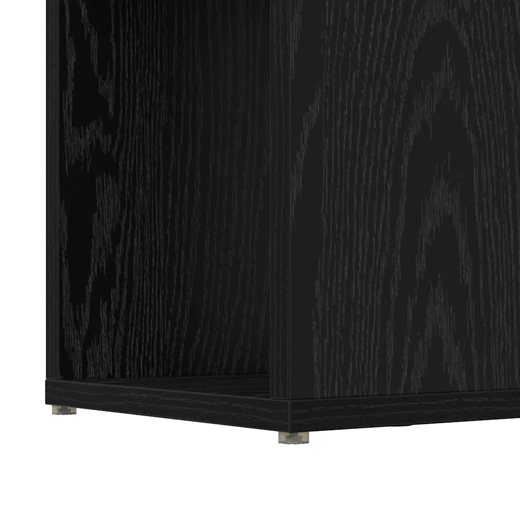 Set mobile TV | Armadietto TV | Mobile Porta TV Nero 80 x 24 x 156 cm Legno multistrato