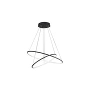 Lampada a sospensione Milagro Orion ML508 LED 53W nera