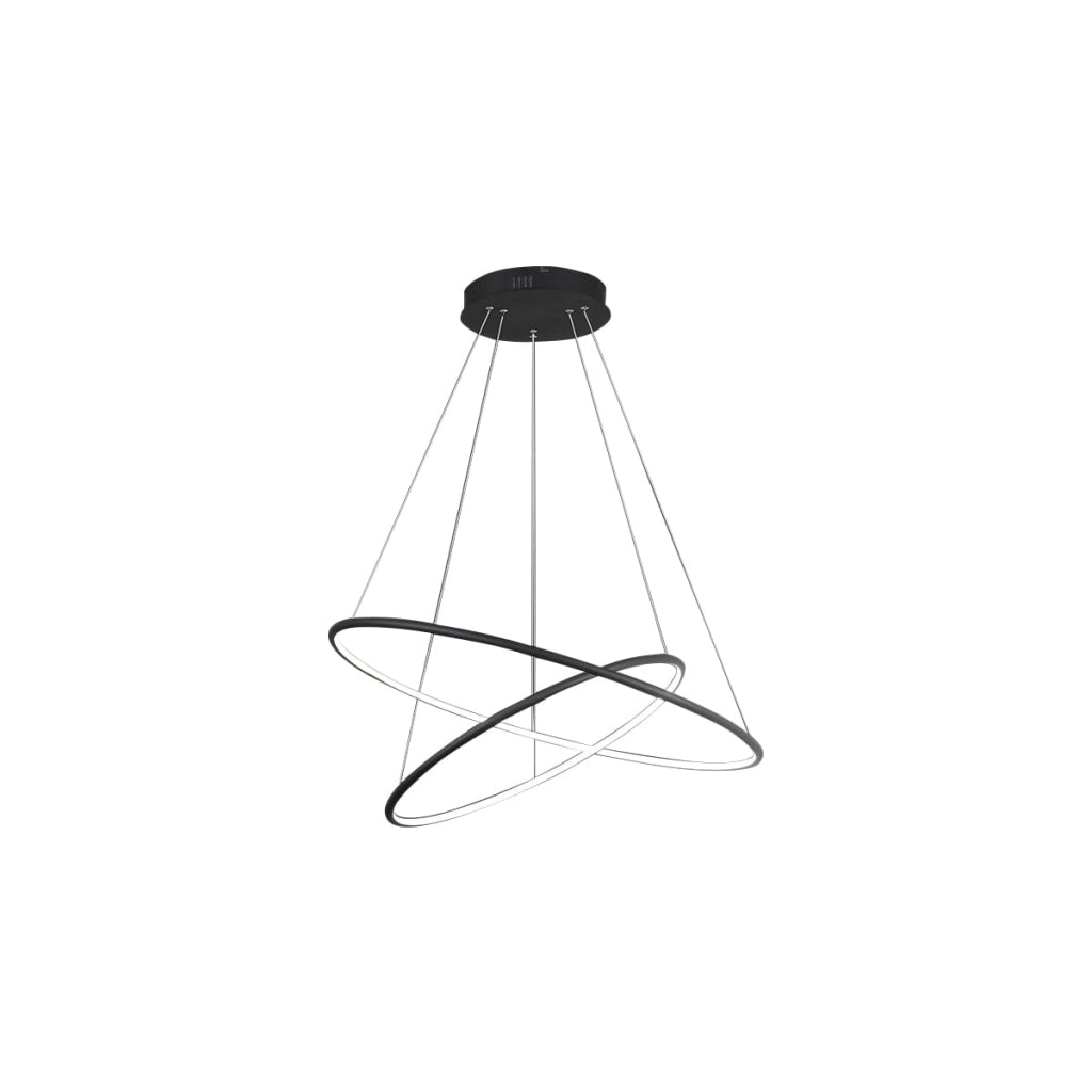 Lampada a sospensione Milagro Orion ML508 LED 53W nera