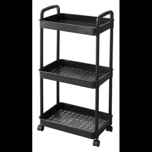 CARRELLO CUCINA ANDY NERO DIM. 36X25X75 CM