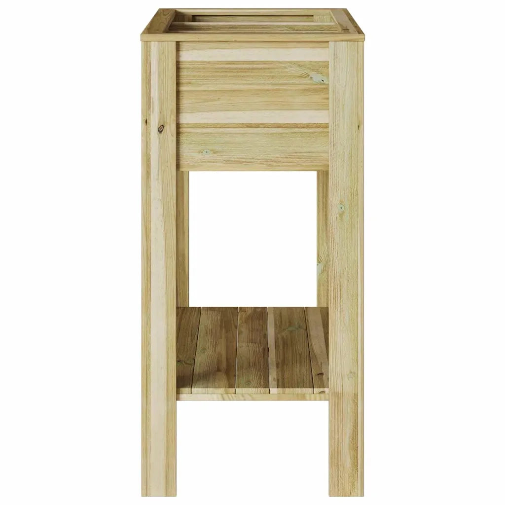 Vaso Alto Marrone 85,5 x 46,5 x 96 cm Legno di pino impregnato 42013033