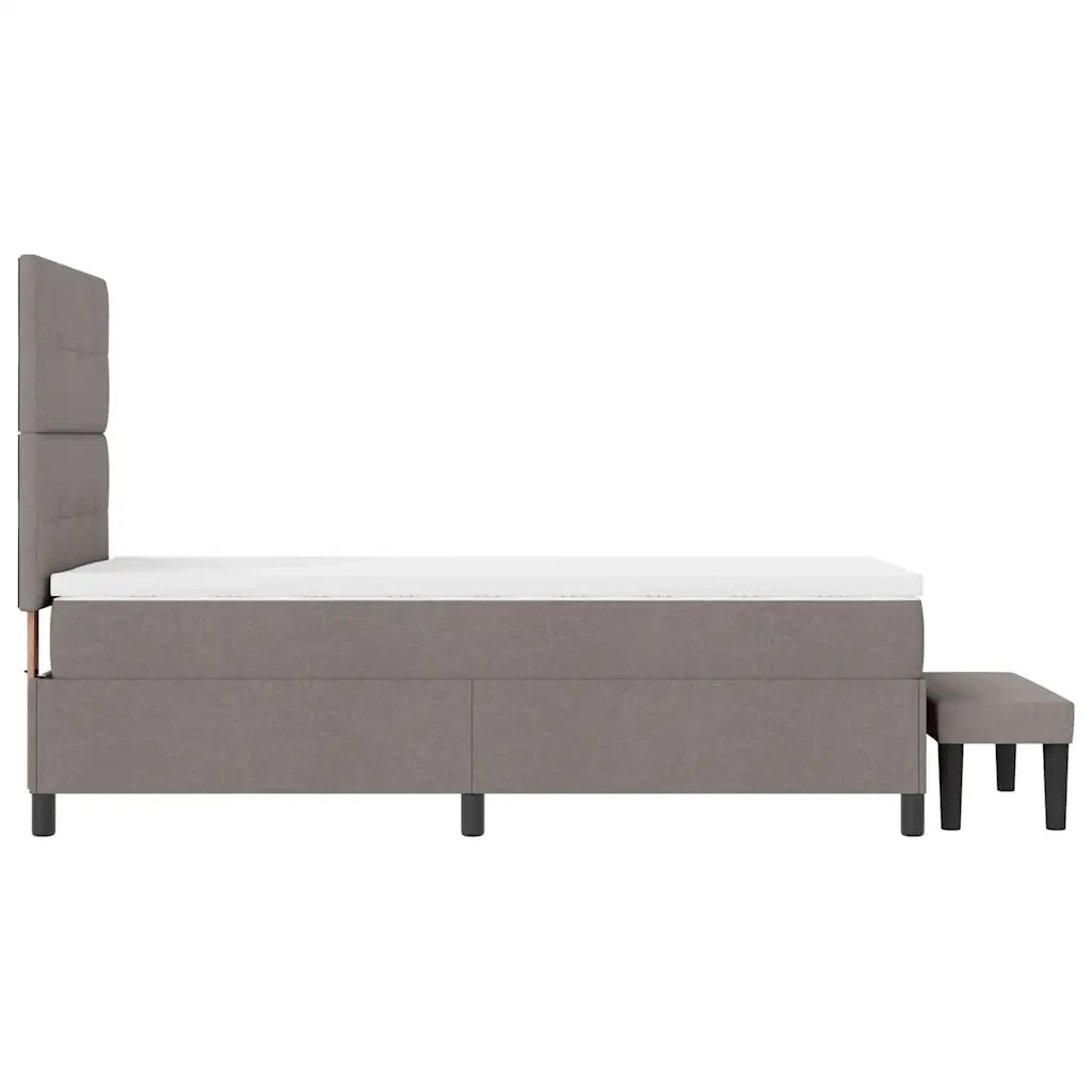 Letto a molle con testiera Talpa 80 x 200 cm Tessuto 3344027