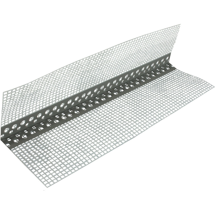 Angolare Pvc Foratol2500 C/Rete 100X100 Set 5 Pezzi - Dovaro