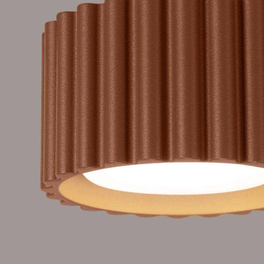 Lampada da soffitto AURA 1 moka Gx53