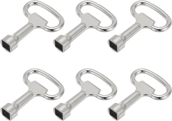 Chiave per rubinetto esterno 6 pezzi 8 x 8 mm a ghiera radiante.