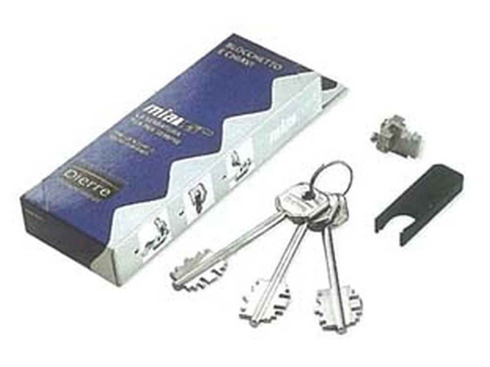 1pz blocchetto di ricambio sigillato con 3 chiavi doppia mappa mm.92 - (blo3110 cod:ferx.fer389426