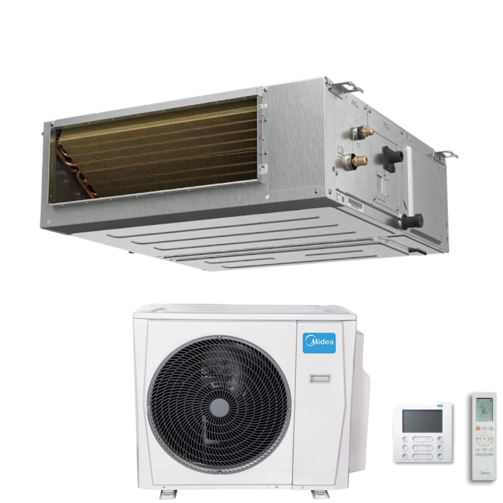 Condizionatore Canalizzato Midea A7 18000 Btu MTJ-18HWFNX(GA) R-32 Wi-Fi Integrato con Telecomando e Comando a Filo