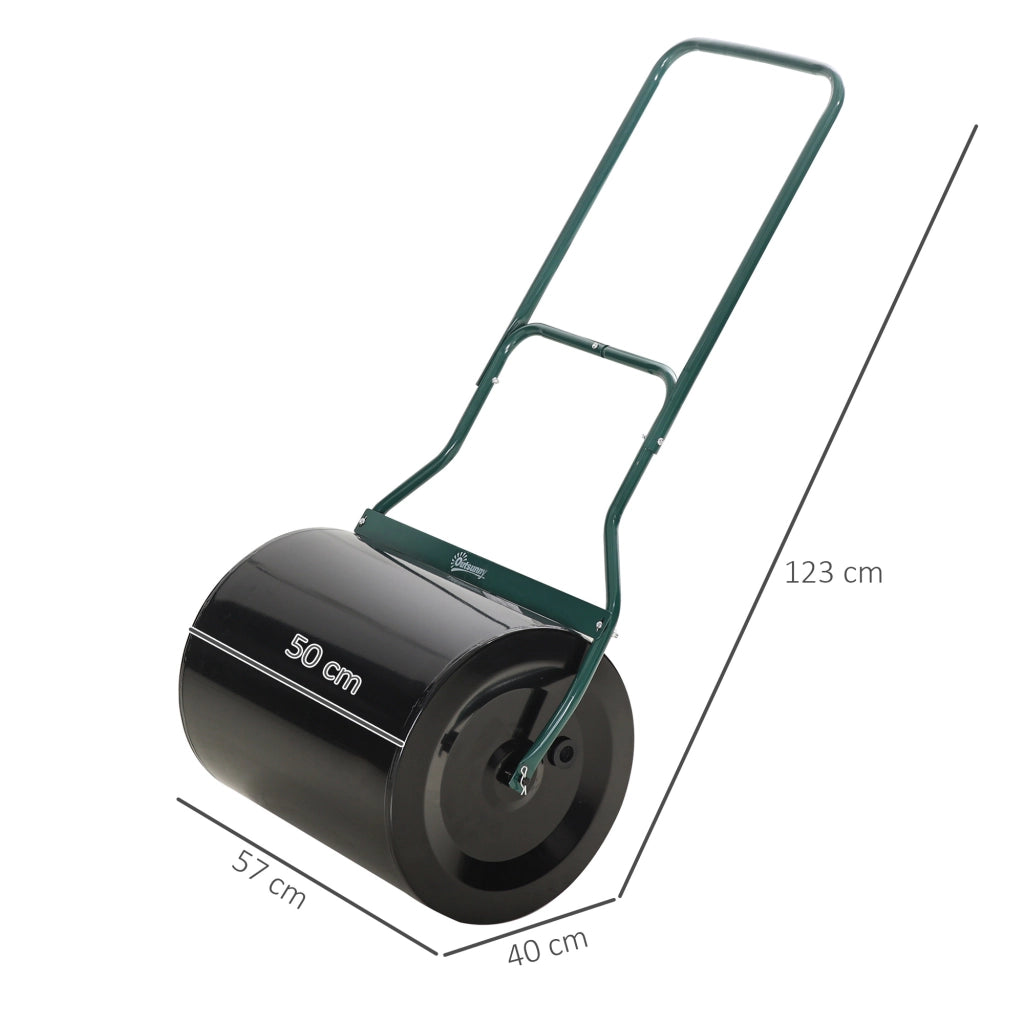 Rullo per prato 50 cm ¨C Minimal ¨C nero e verde