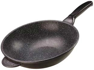 WOK LINEA GRANITO HARD STONE  cm.30    RISOLI