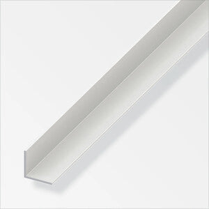 PROFILO PVC BIANCO H.200 CM ANGOLARE 25X25X1 MM- ALFER- 5,0 pz