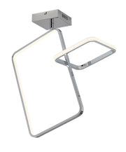 Plafoniera LED moderna cromata 36W 4000K Malwen Rabalux