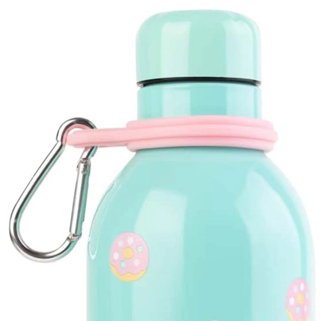 Bottiglia isolata a doppia parete da 500 ml della Foodie Collection Turchese Pusheen