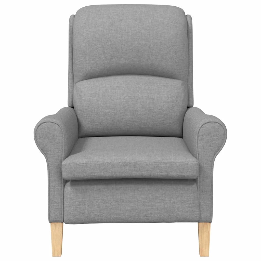 Poltrona | Sedia Relax Grigio chiaro Tessuto