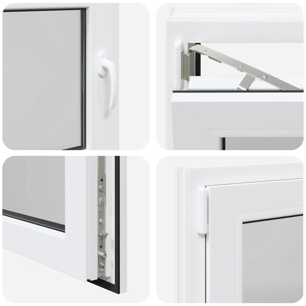 Finestra per Soffitta RISOR 80 x 55 cm PVC e Vetro 42047847