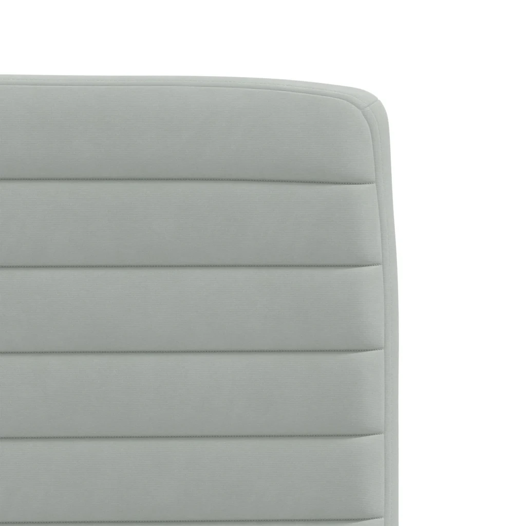Sedie da Pranzo 2 pz Grigio Chiaro in Velluto 4101156