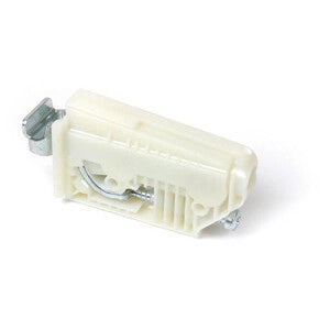 ATTACCAGLIA BARRA REGOLAB 65/20 MM SX BIANCO- 100,0 pz