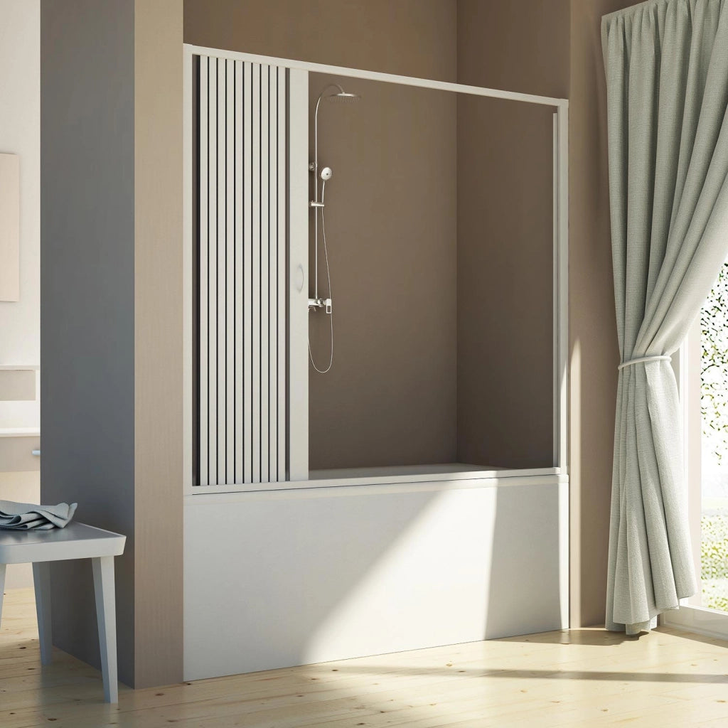 Porta Doccia Sopravasca 170 CM H150 PVC mod. Delfi Laterale
