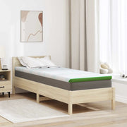Topper per materasso-Materassino Bianco e Verde 80 x 200 cm 855744