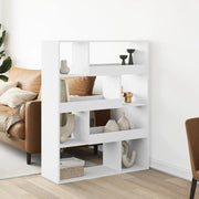 Divisorio Stanza | Paravento | Divisorio Ambienti Bianco 100x33x125,5 cm in Truciolato