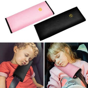 Cuscino di sicurezza per auto - 2 pezzi - Pelle micro-suede - Contenitore per schiene - Cuscino di sicurezza per auto con schienale