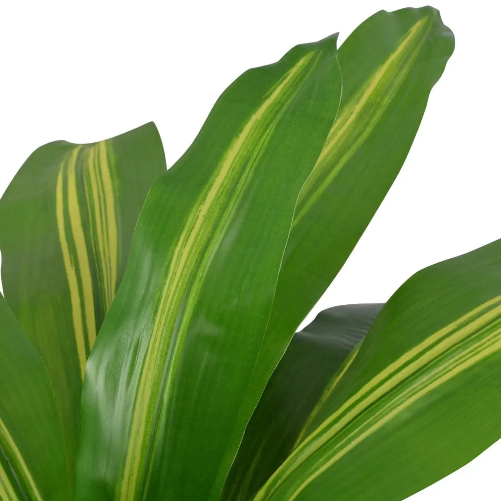 Dracena Pianta Artificiale con Vaso 90 cm Verde 244450