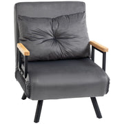 Poltrona relax ¨C Minimal ¨C Tessuto nero