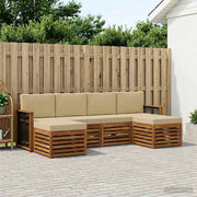 Set di divani da esterno 5 pz 3384684