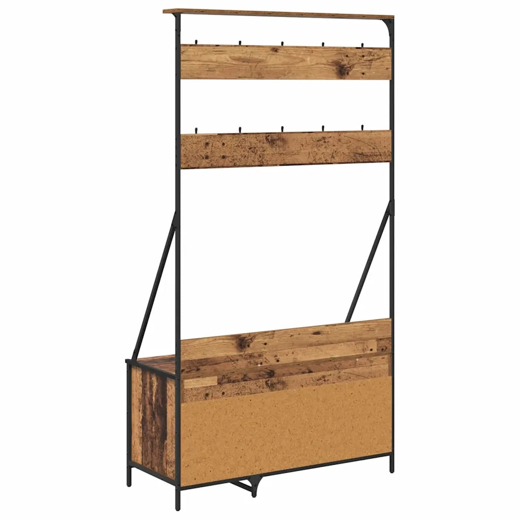 Stendibiancheria Legno vecchio 100 x 41 x 184 cm CFW7960350