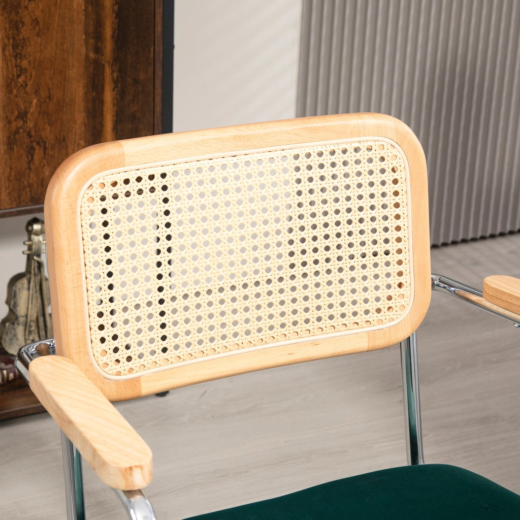 Sedia da Ufficio Boho Design ¨C Zephmum ¨C Braccioli Legno Verde