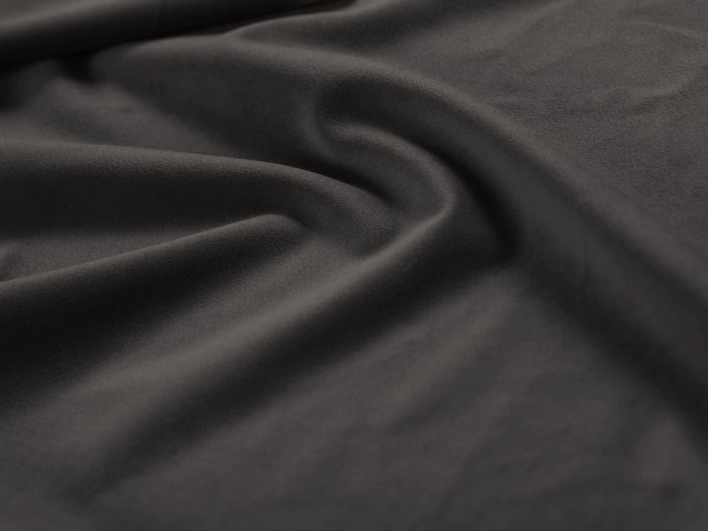 Cosmopolitan Design - Divano "Bali" 3 posti in velluto grigio scuro 