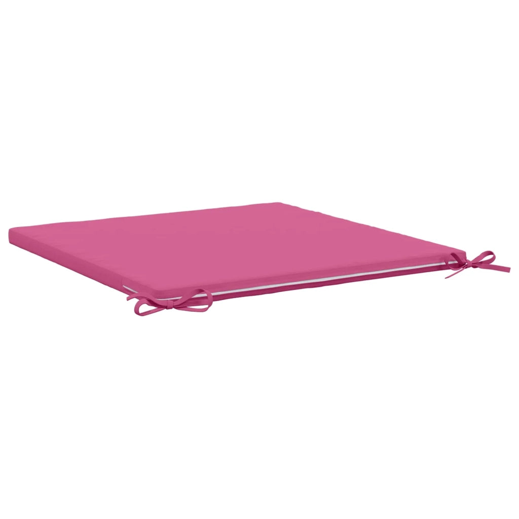 Cuscini per Sedia in 4 Pezzi SOEST 4 pz 100% Poliestere Rosa 944982