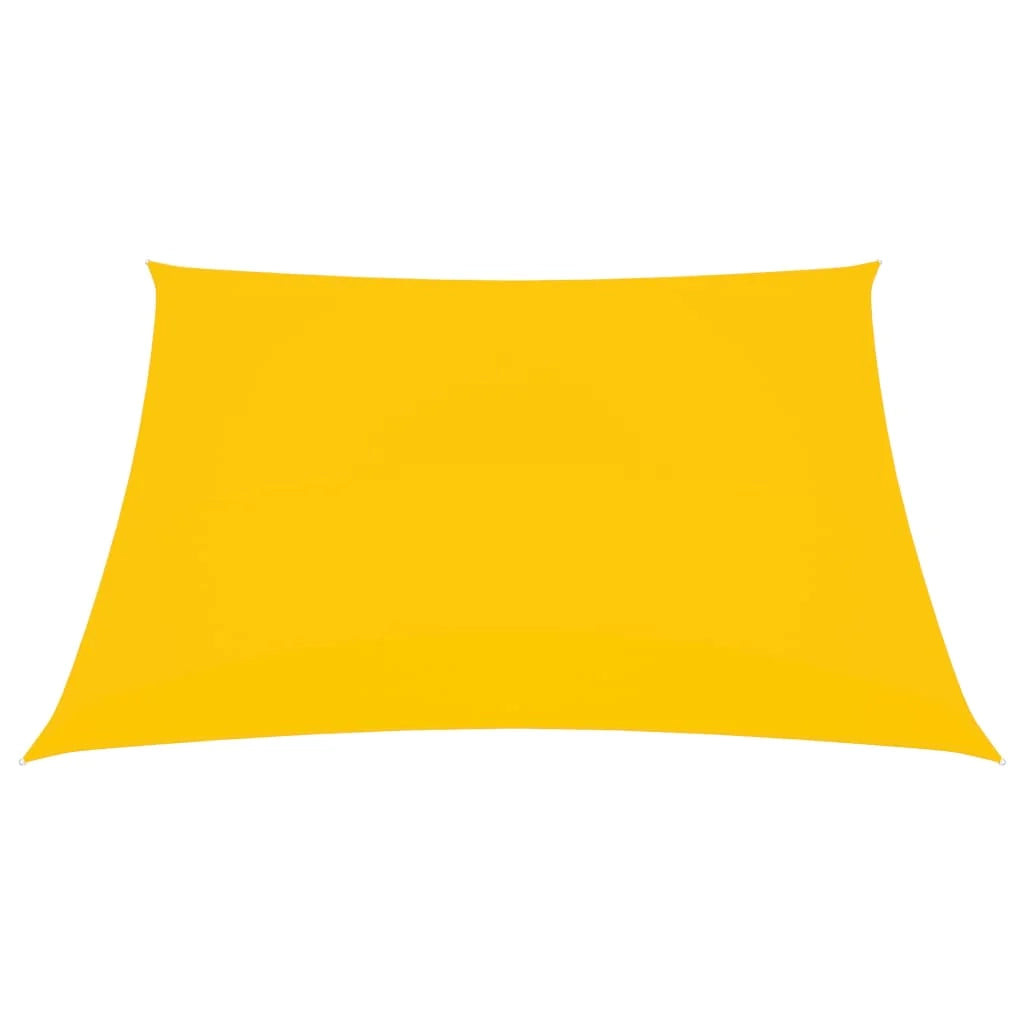 Vela ombreggiante/ombrellone rettangolare in tessuto Oxford 2,5 x 4 m giallo 02_0009567