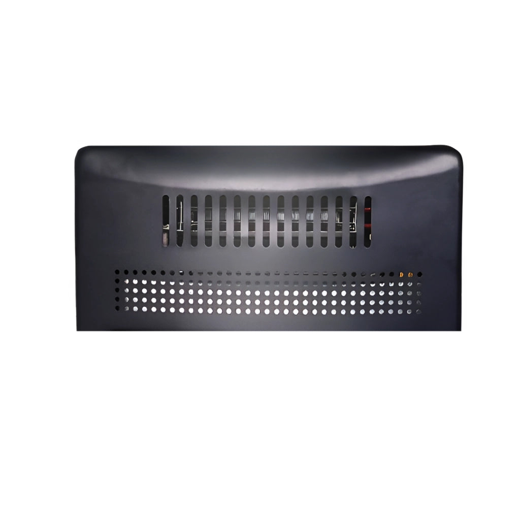 Stufa a Gas Ventilata Portatile 3 Elementi 4,2 kW Riscaldamento Rapido Interno