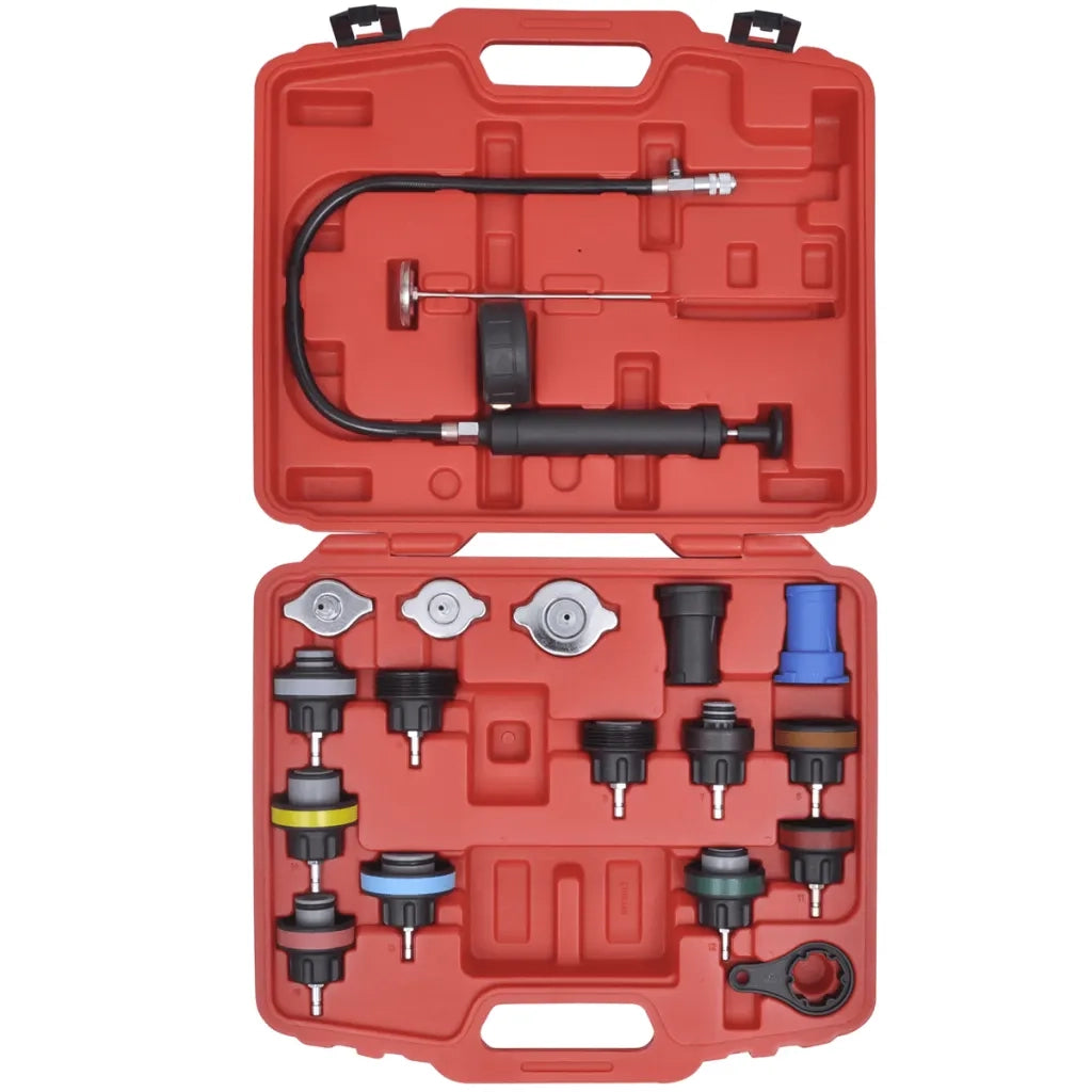 Kit Tester di Pressione per Radiatore 18 pz 210334