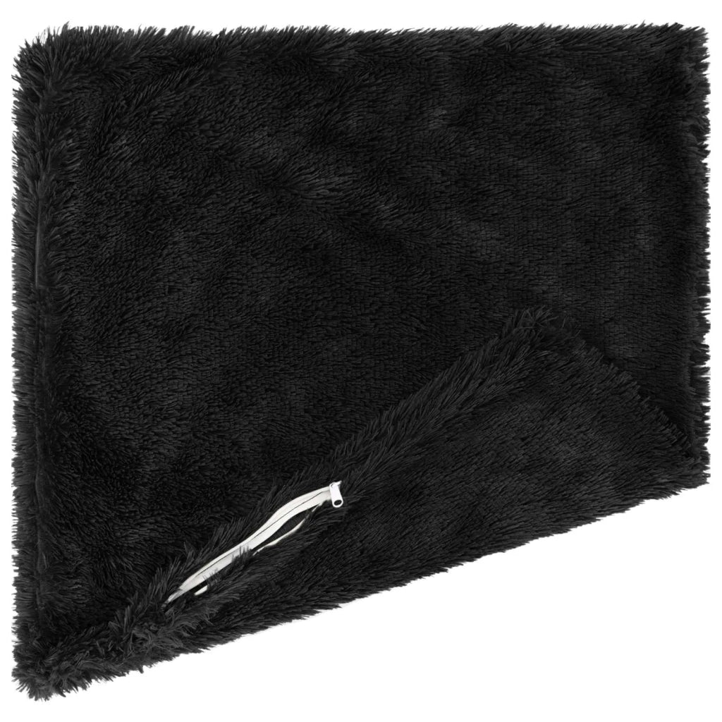 Federa 6 pcs HEERLEN Nero 65 x 65 cm Fleece PV 913078