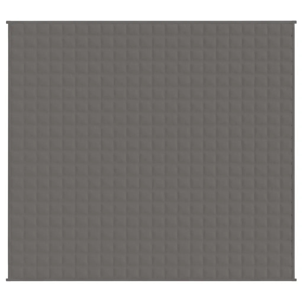 Coperta Ponderata Grigia 200x220 cm 9 kg Tessuto