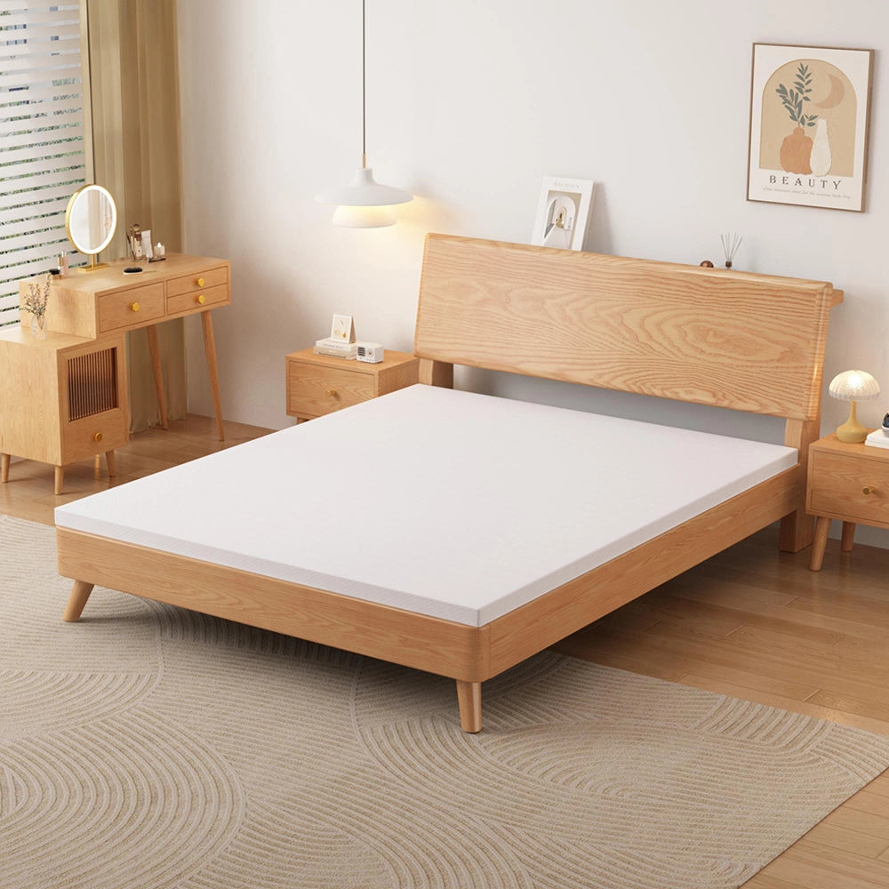 Coprimaterasso Basics 120x200cm 5cm - Xylo - Schiuma Gel, Colore Bianco