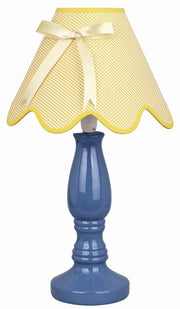 Lampada da tavolo Candellux Lola 41-63472 blu ceramica